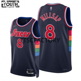 Dres Philadelphia 76ers Paul Millsap 8 Nike 2021-2022 City Editon Swingman - Dječji